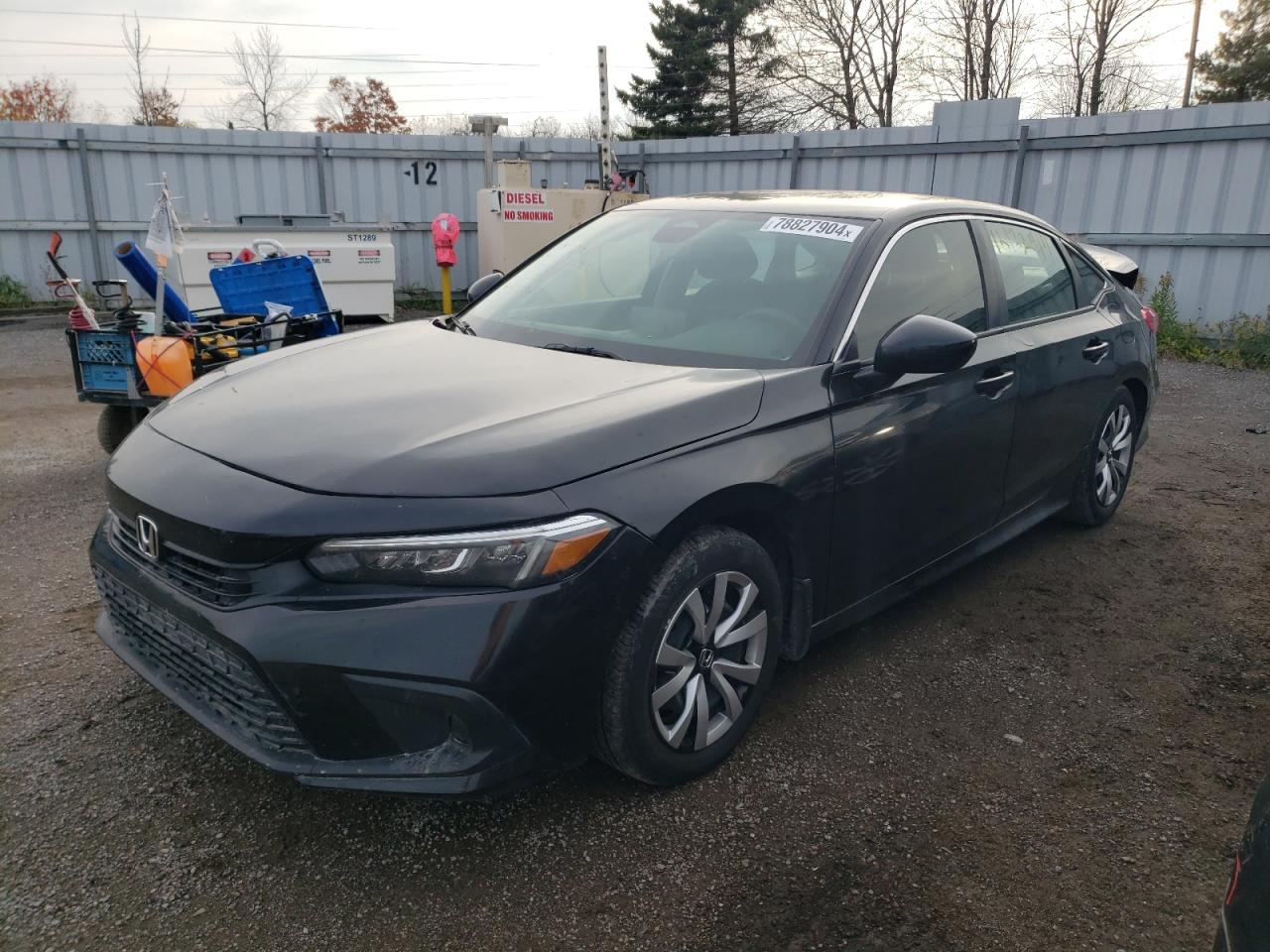 2022 HONDA CIVIC LX VIN:2HGFE2F23NH116927