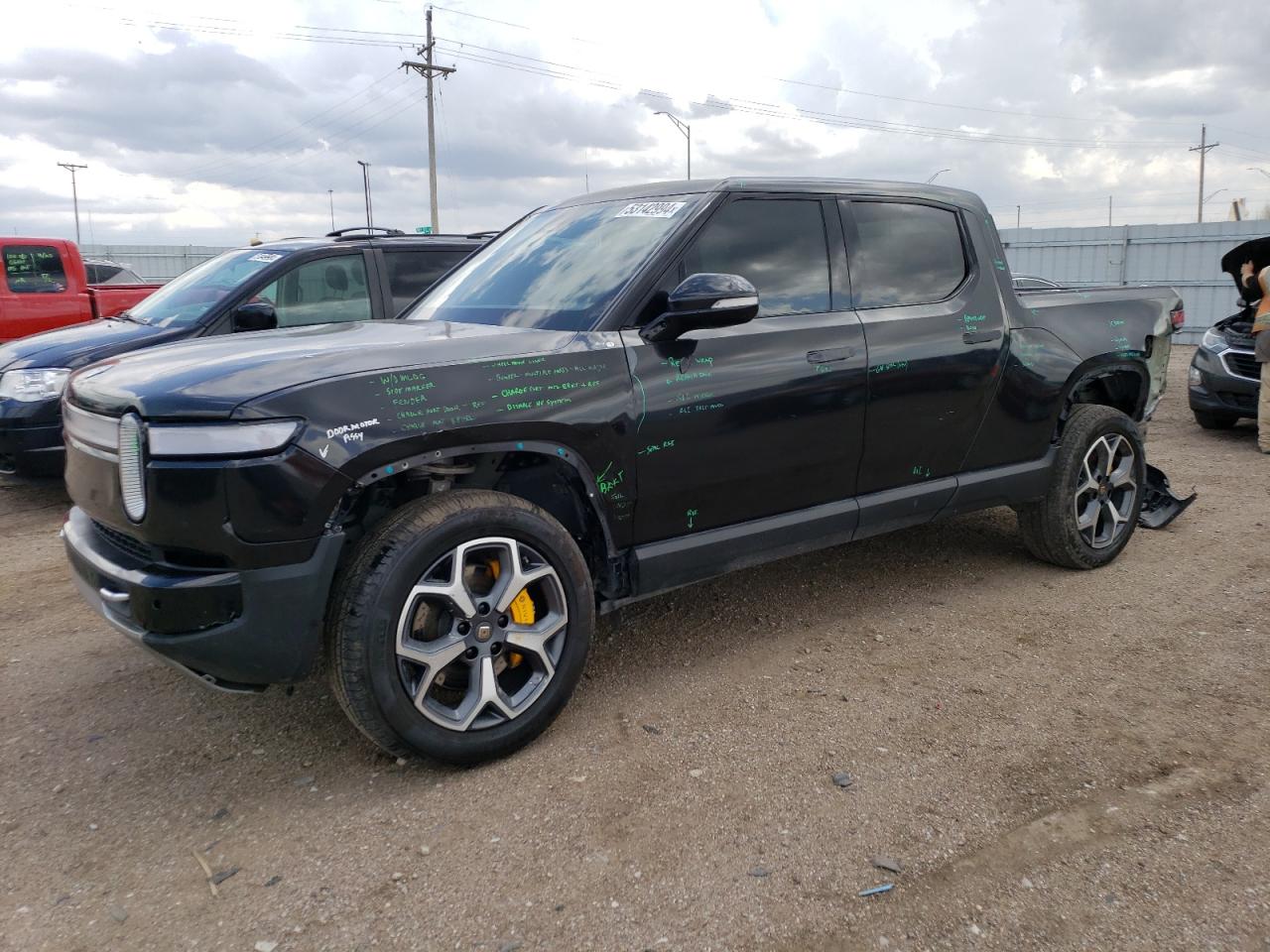 2022 RIVIAN R1T ADVENTURE VIN:7FCTGAAA9NN006731