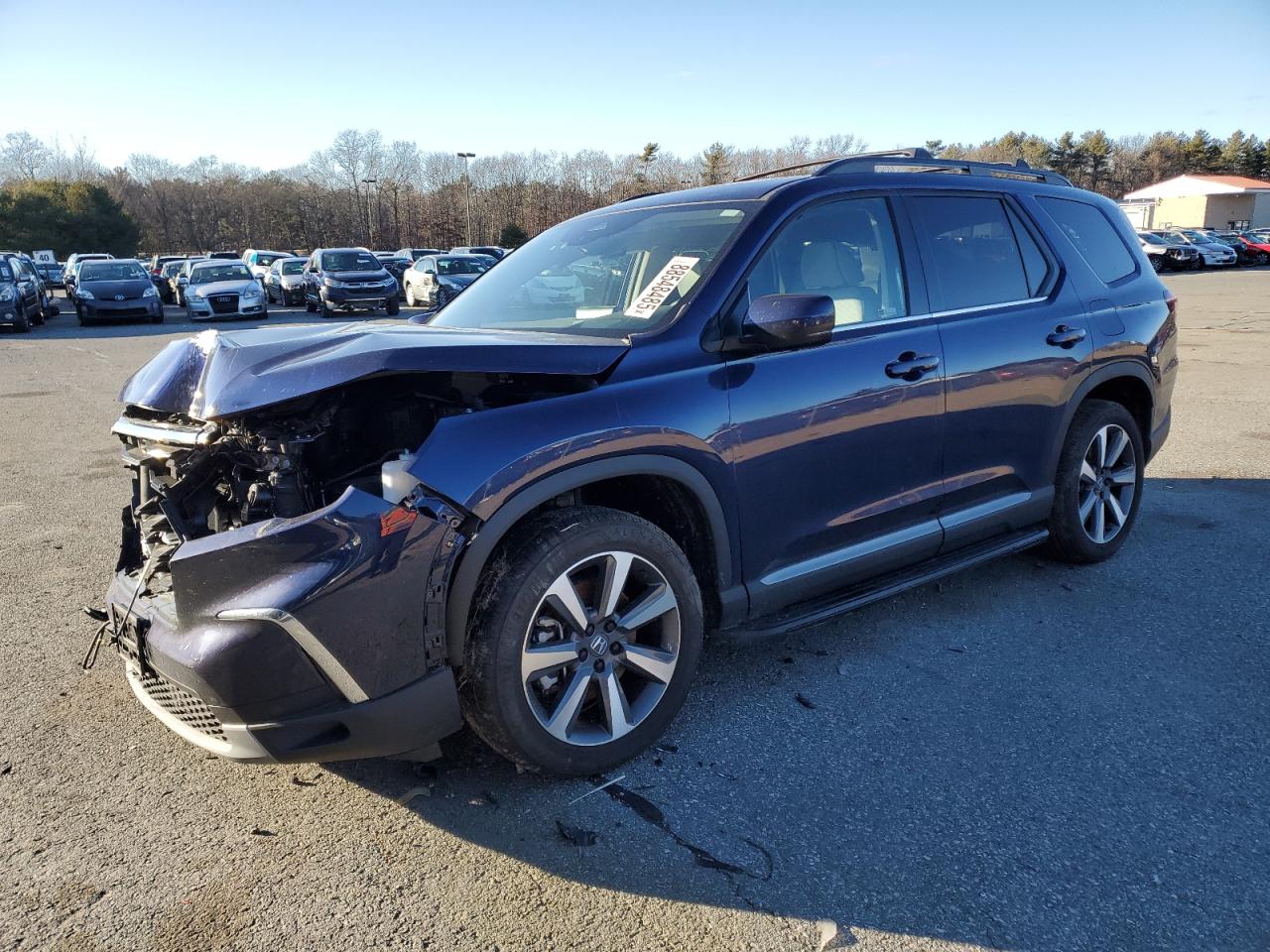 2024 HONDA PILOT ELITE VIN:5FNYG1H81RB047471
