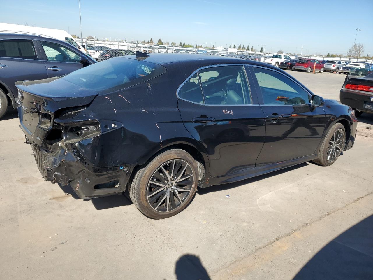 2023 TOYOTA CAMRY SE NIGHT SHADE VIN:4T1G11AKXPU760260