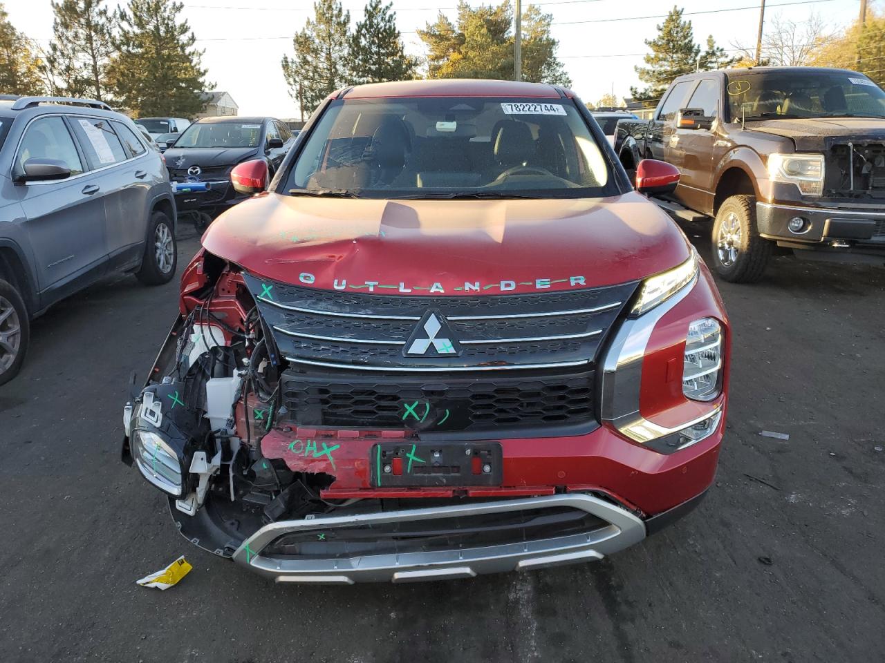 2022 MITSUBISHI OUTLANDER SE VIN:JA4J4UA8XNZ020922