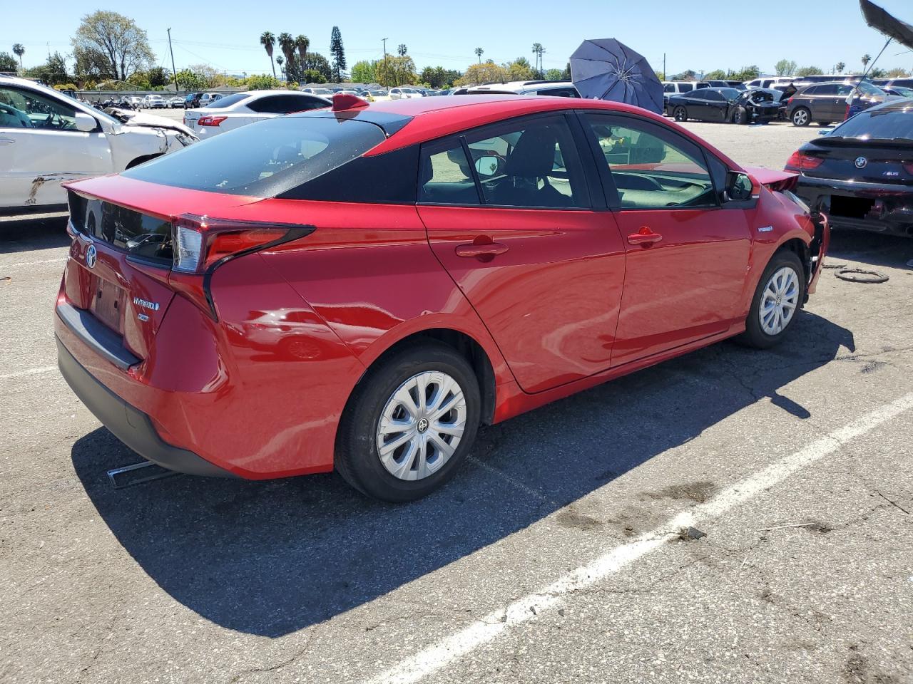 2022 TOYOTA PRIUS NIGHT SHADE VIN:JTDKAMFU2N3166632