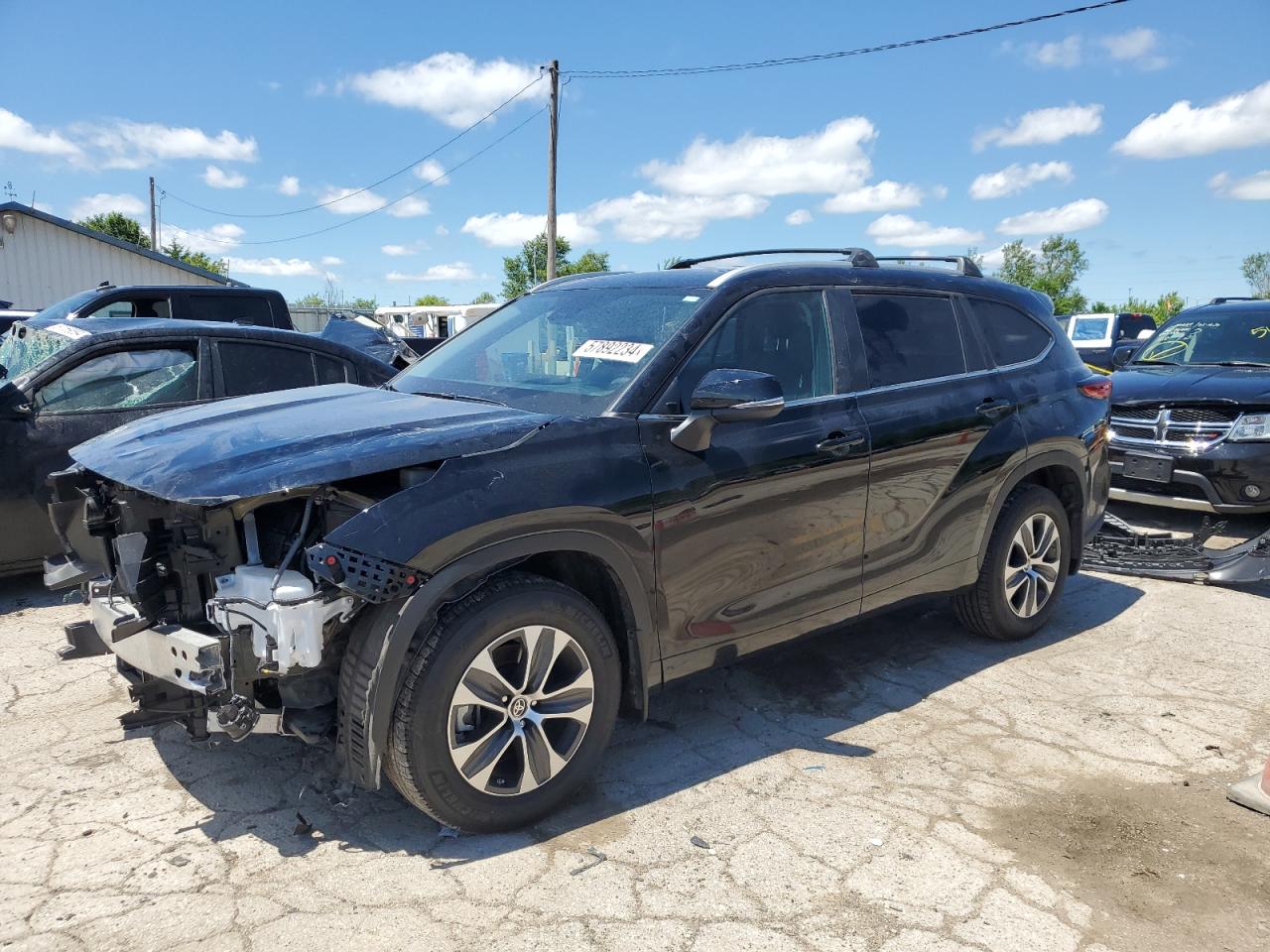 2023 TOYOTA HIGHLANDER L VIN:5TDKDRBH1PS520493