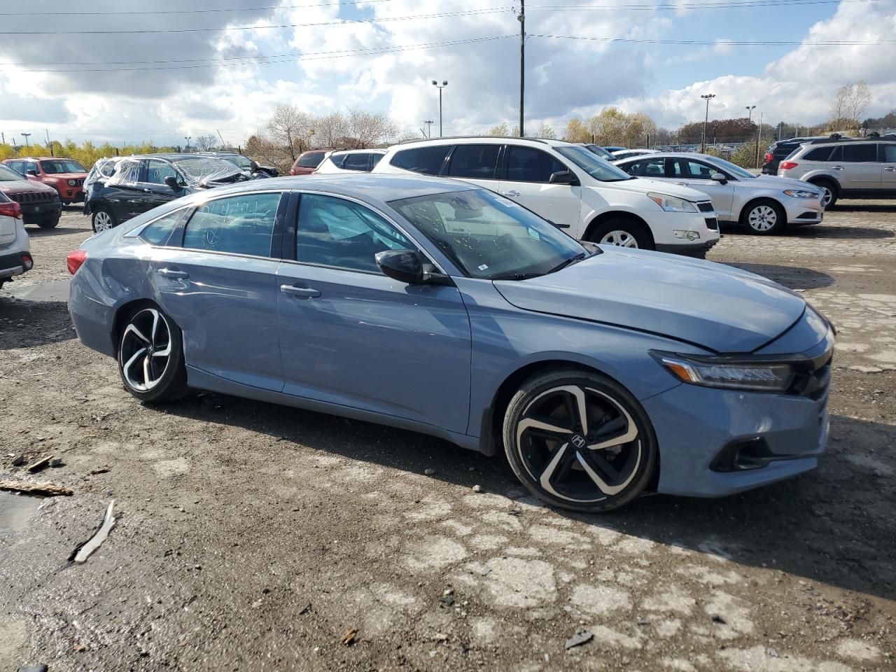 2022 HONDA ACCORD SPORT VIN:1HGCV1F3XNA064491