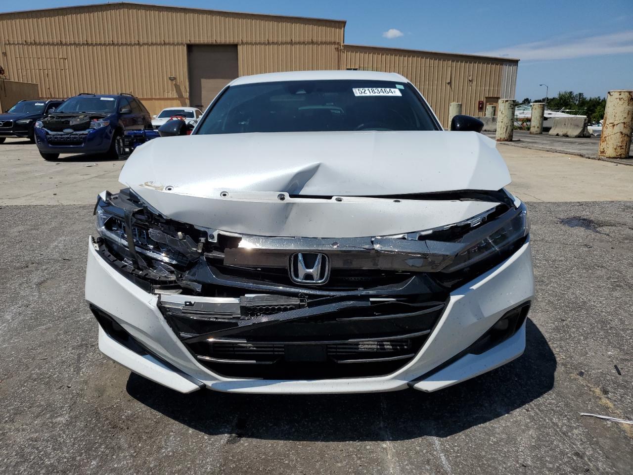 2022 HONDA ACCORD SPORT VIN:1HGCV1F31NA109334