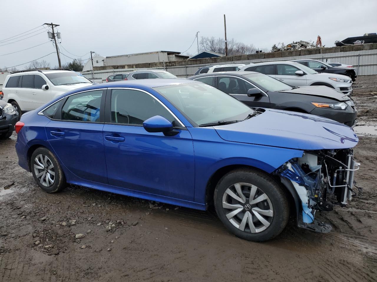 2022 HONDA CIVIC LX VIN:2HGFE2F25NH528766