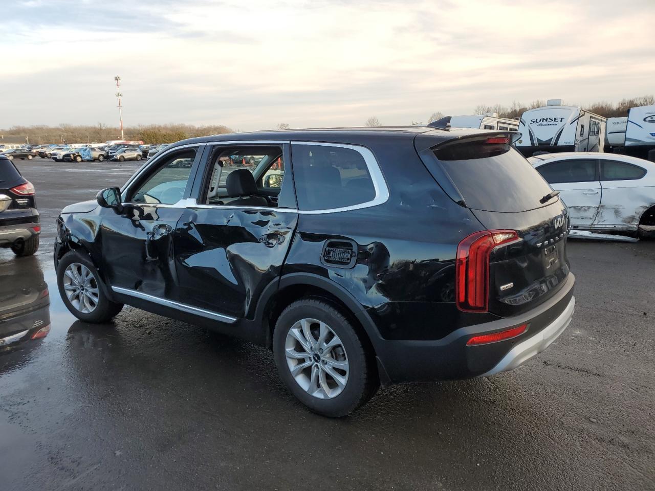 2022 KIA TELLURIDE LX VIN:5XYP2DHC2NG303815