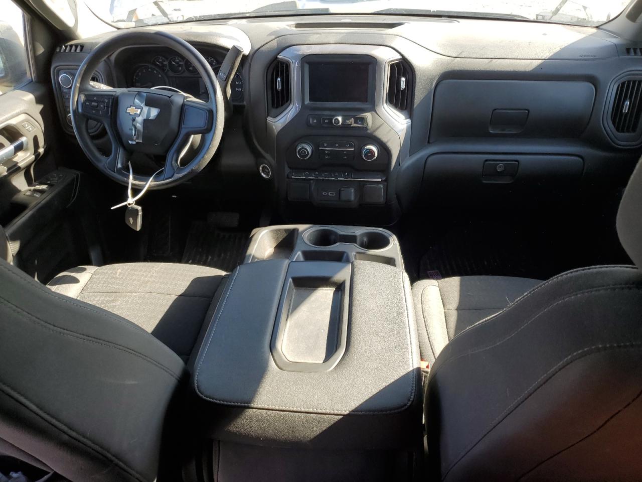 2022 CHEVROLET SILVERADO K1500 CUSTOM VIN:1GCRDBEK0NZ563098