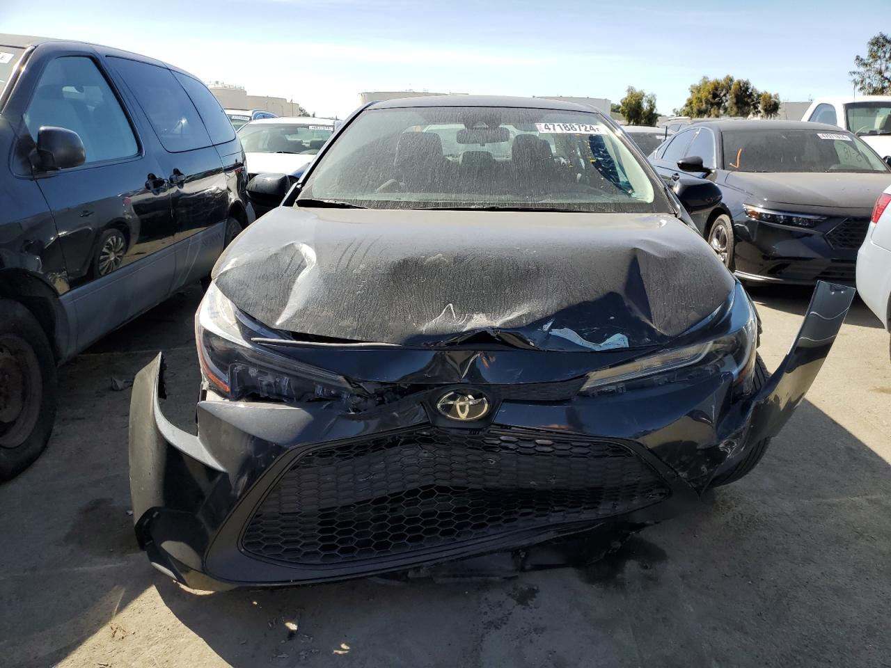 2022 TOYOTA COROLLA LE VIN:5YFEPMAE9NP298029