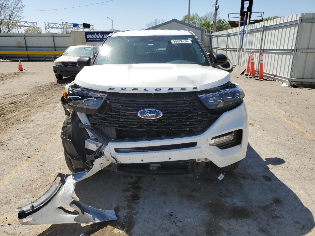 2022 FORD EXPLORER ST-LINE VIN:1FMSK8KH3NGA09953