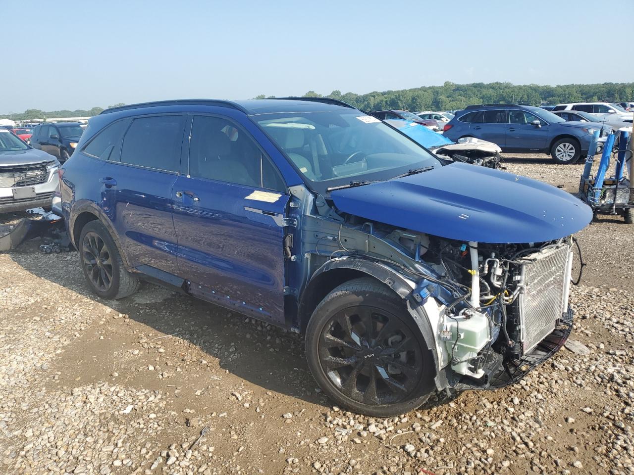 2022 KIA SORENTO SX VIN:5XYRK4LF6NG088191