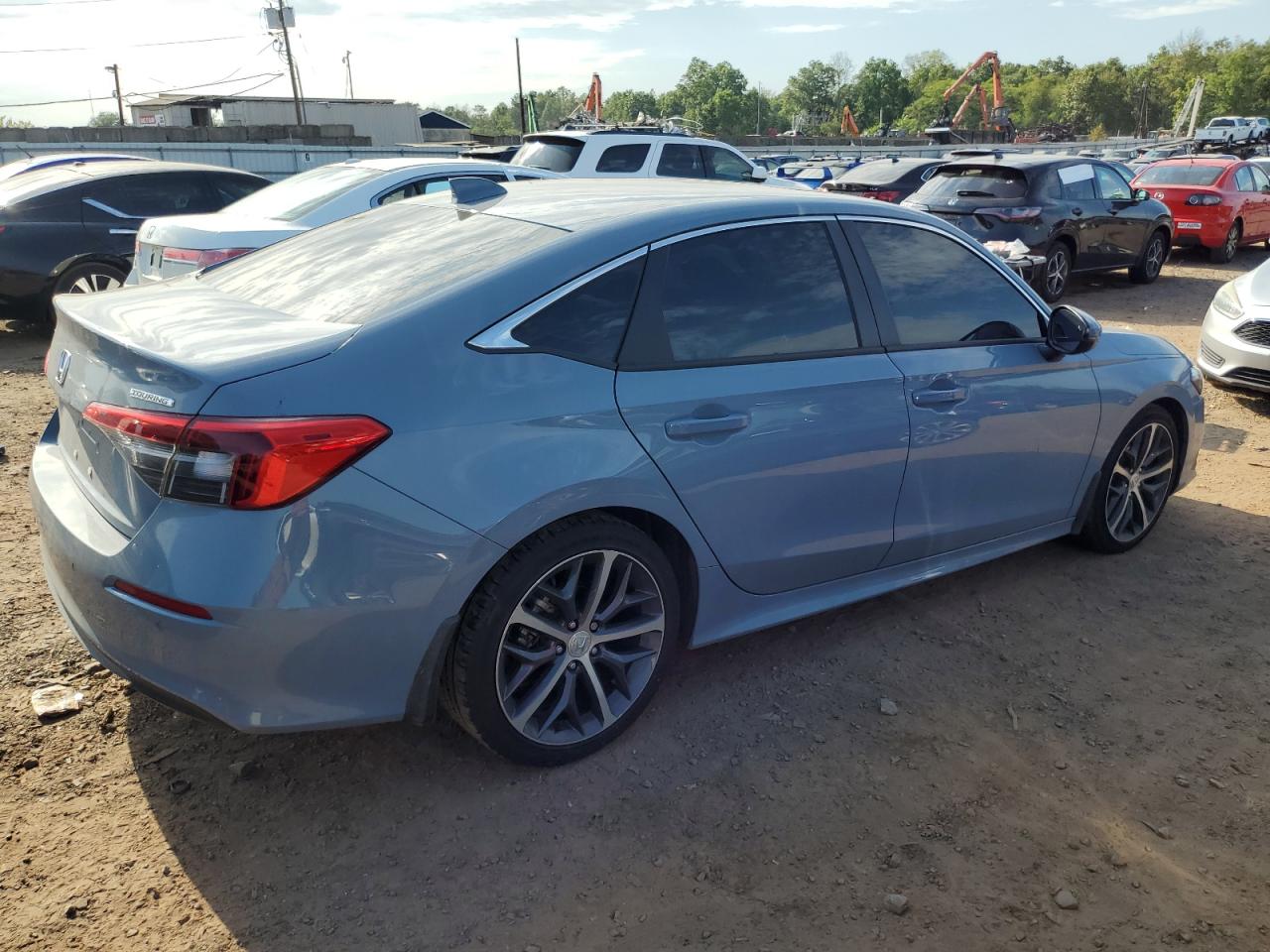 2023 HONDA CIVIC TOURING VIN:2HGFE1F90PH318716