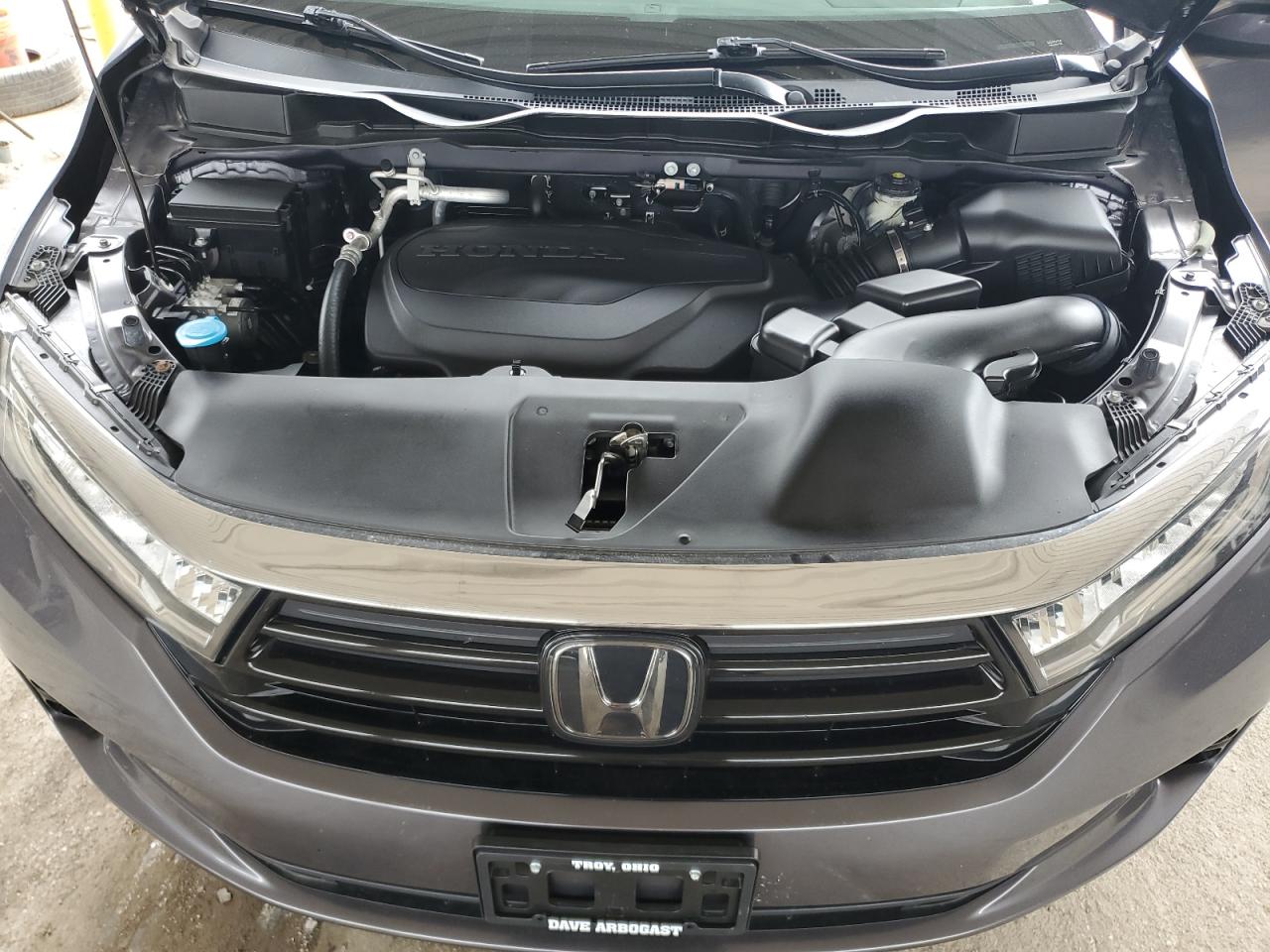 2022 HONDA ODYSSEY TOURING VIN:5FNRL6H85NB023052