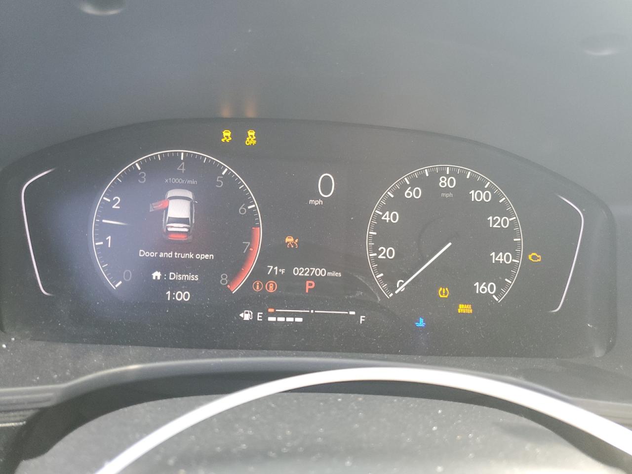 2023 HONDA CIVIC EX VIN:2HGFE1F75PH315681