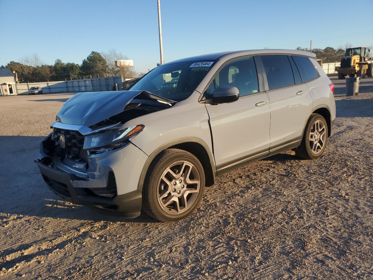 2022 HONDA PASSPORT EXL VIN:5FNYF7H55NB004452