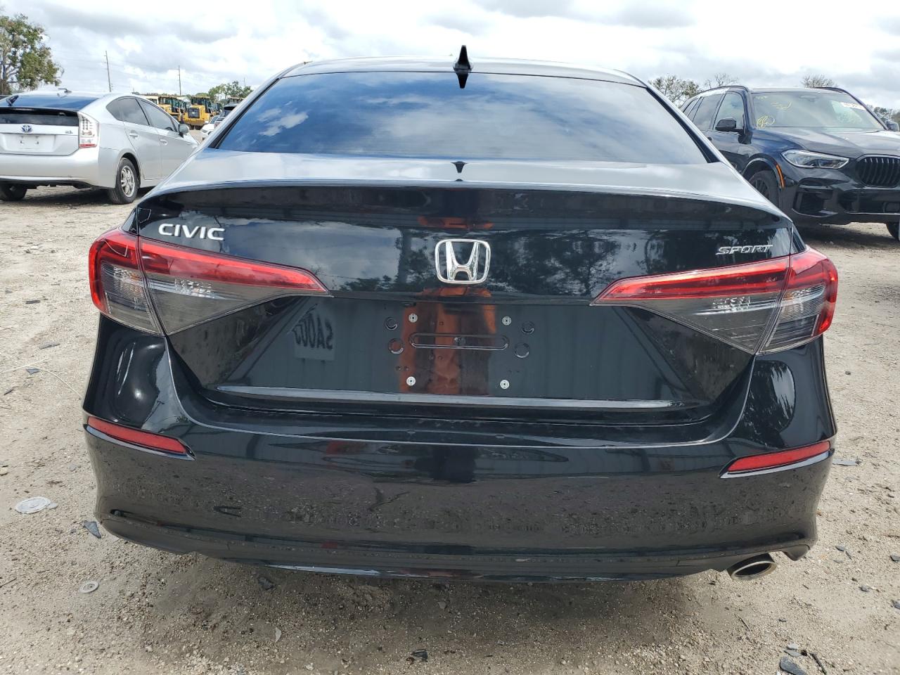 2022 HONDA CIVIC SPORT VIN:2HGFE2F56NH606532