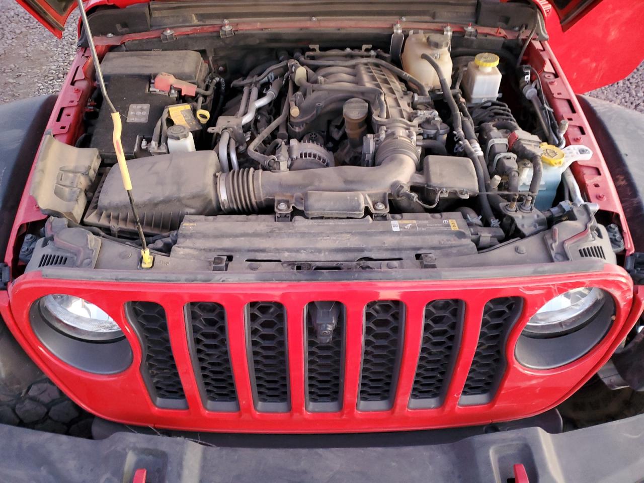 2022 JEEP GLADIATOR RUBICON VIN:1C6JJTBG1NL105673