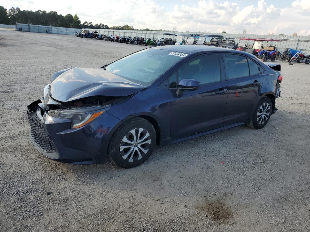 2022 TOYOTA COROLLA LE VIN:JTDEAMDE9NJ052230