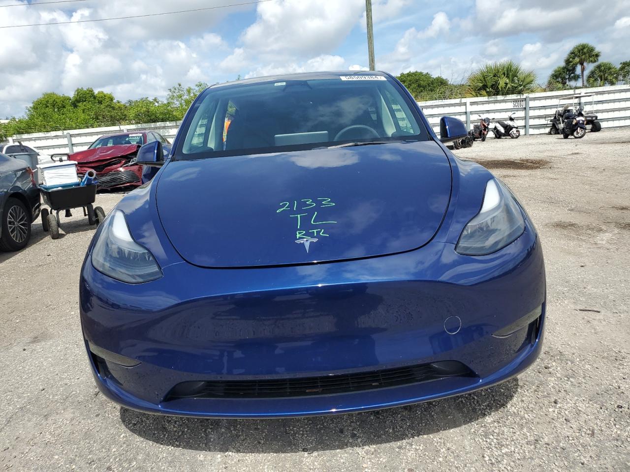 2023 TESLA MODEL Y  VIN:7SAYGAEE1PF672916