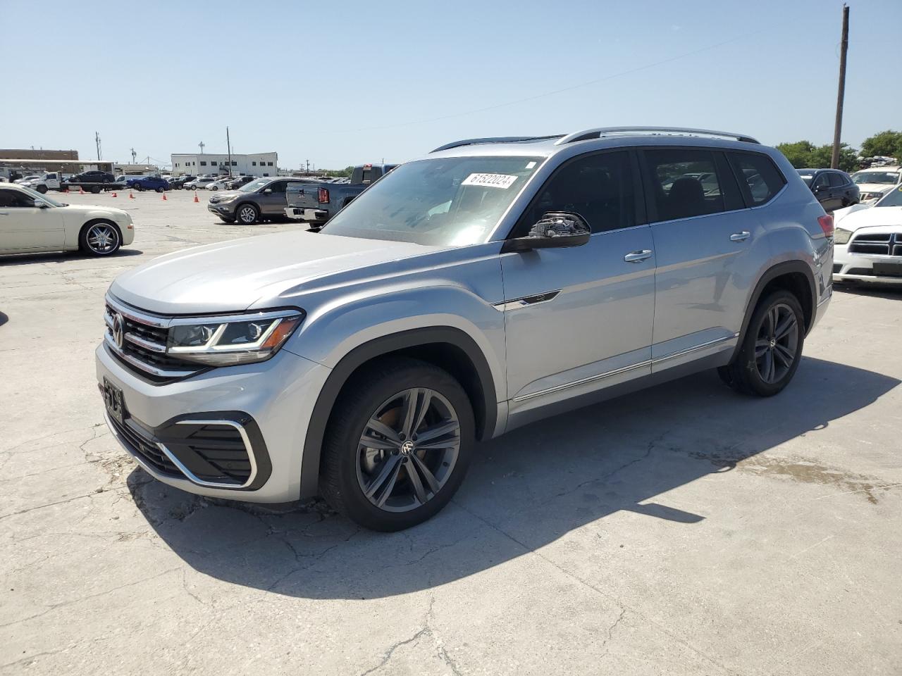 2022 VOLKSWAGEN ATLAS SEL R-LINE VIN:1V2AR2CA2NC505987