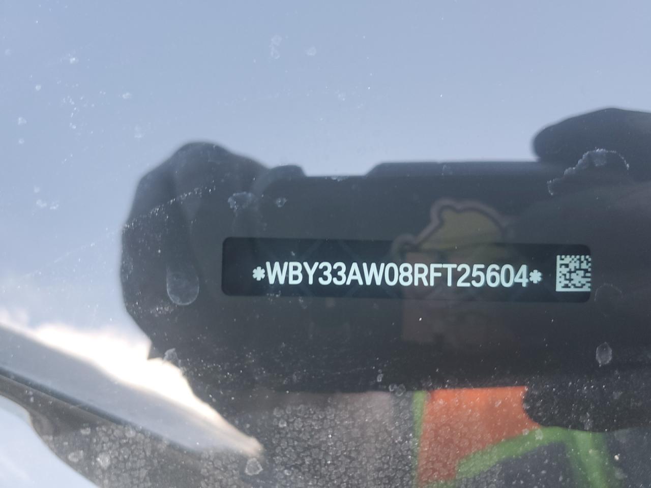 2024 BMW I4 M50 VIN:WBY33AW08RFT25604