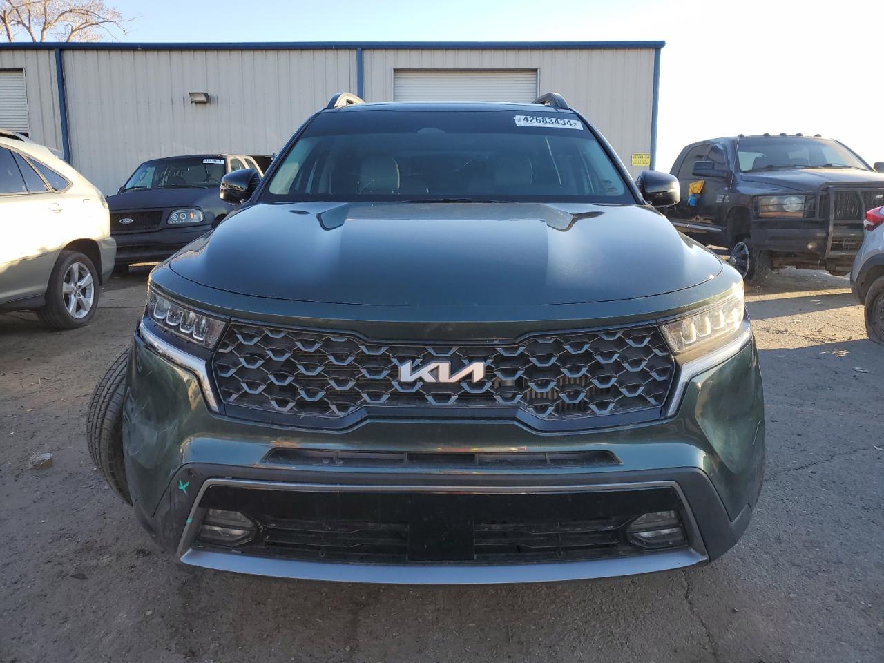 2022 KIA SORENTO EX VIN:5XYRHDLF8NG078857