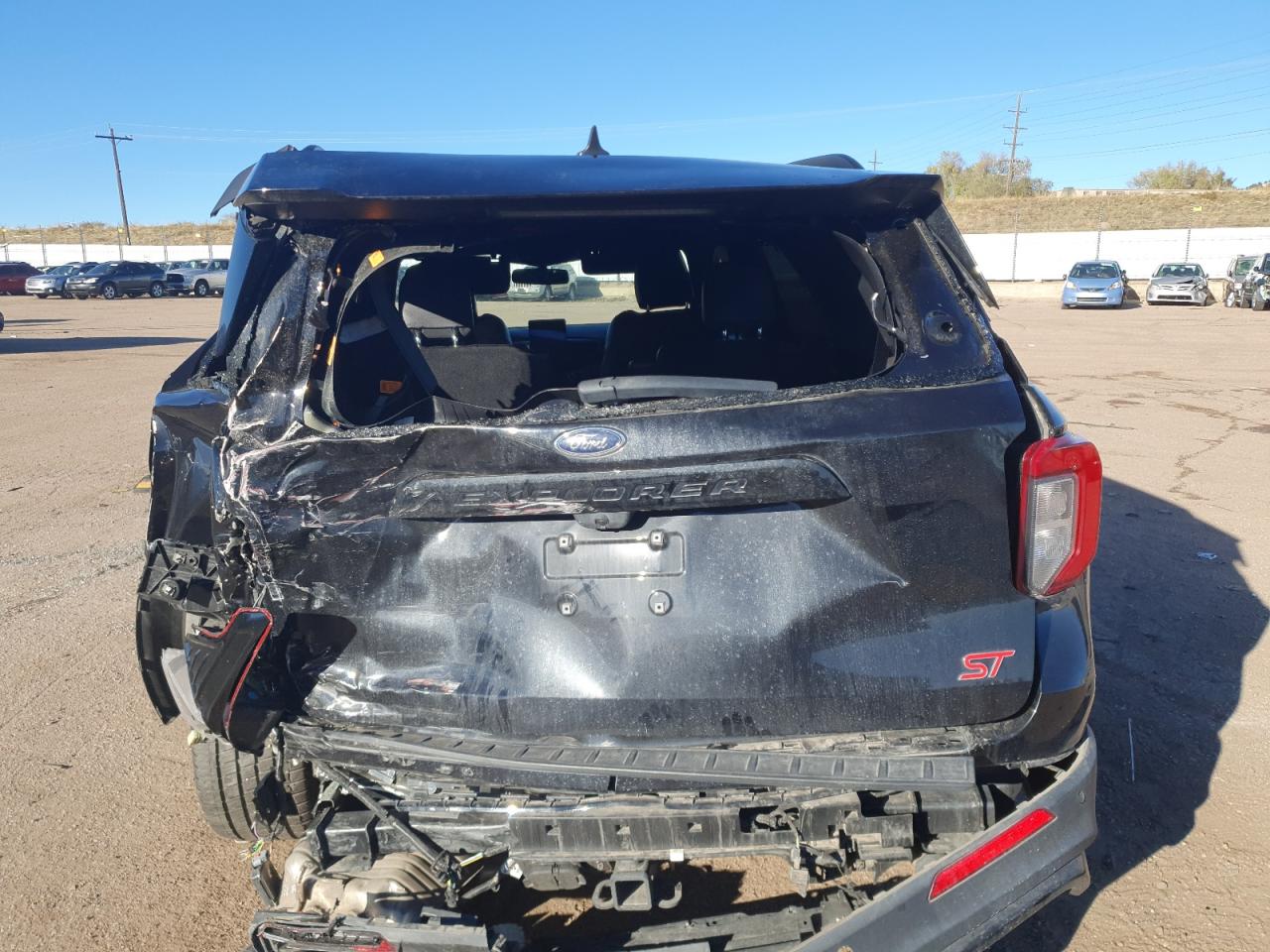 2022 FORD EXPLORER ST VIN:1FM5K8GC9NGA29036