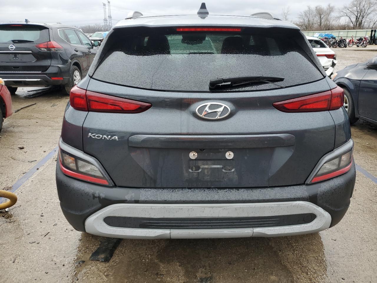 2022 HYUNDAI KONA SEL VIN:KM8K62AB6NU762523