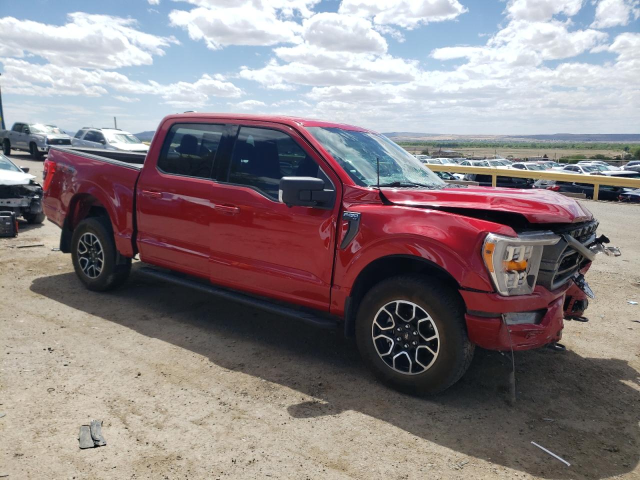 2022 FORD F150 SUPERCREW VIN:1FTFW1E86NKD90871