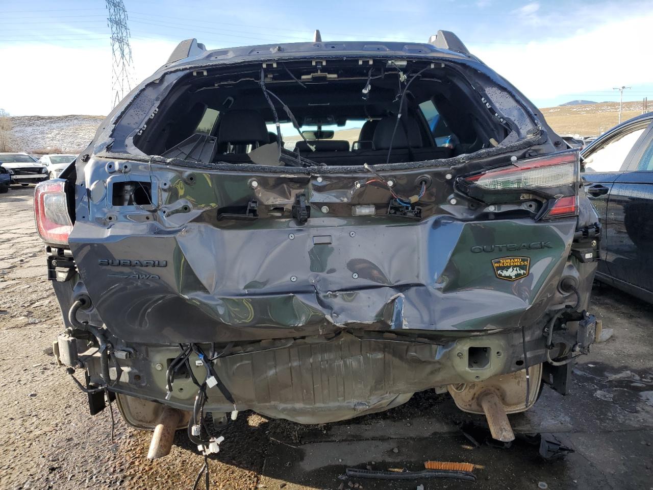2022 SUBARU OUTBACK WILDERNESS VIN:4S4BTGUD9N3190372