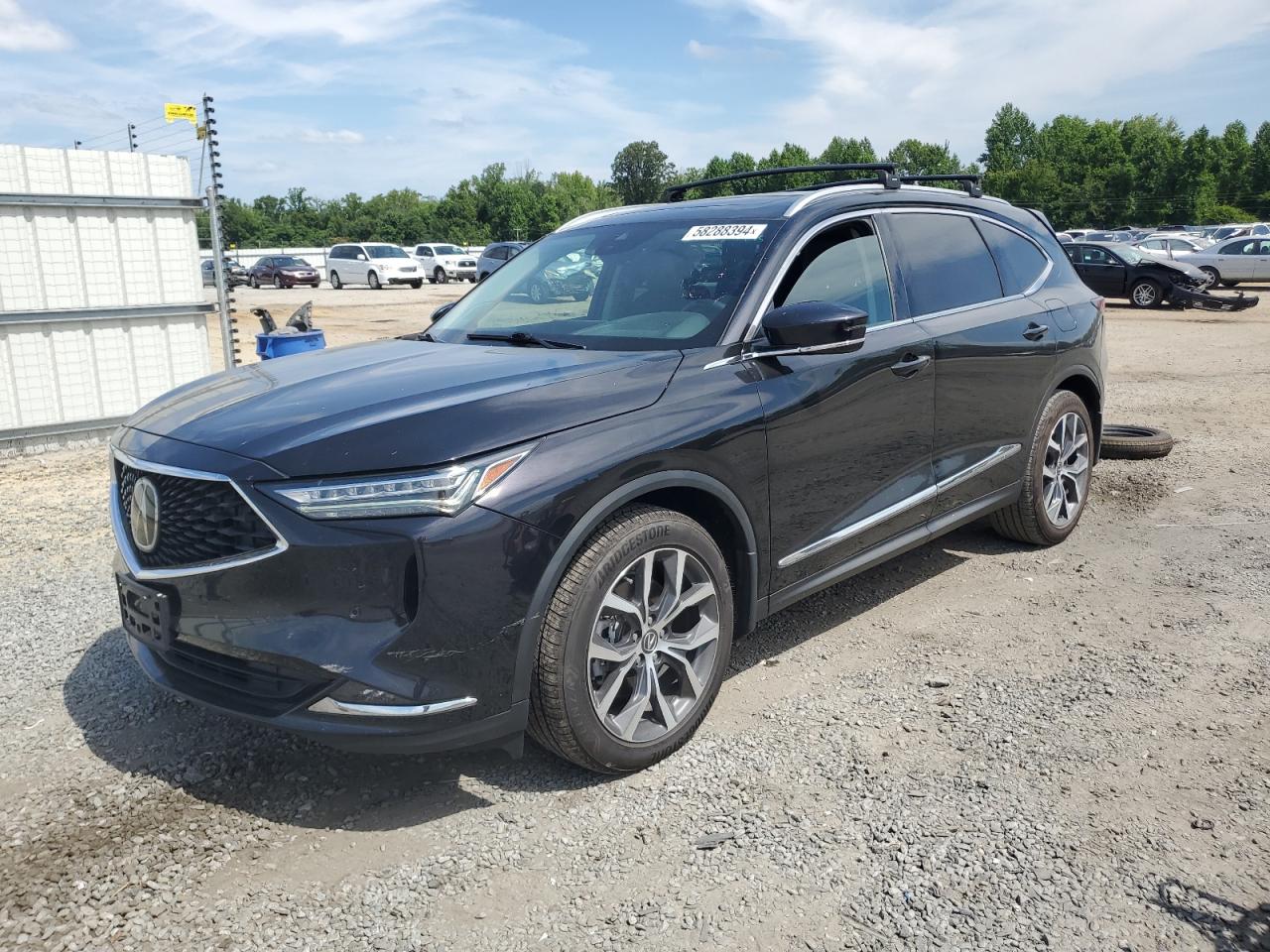 2022 ACURA MDX TECHNOLOGY VIN:5J8YE1H4XNL005490