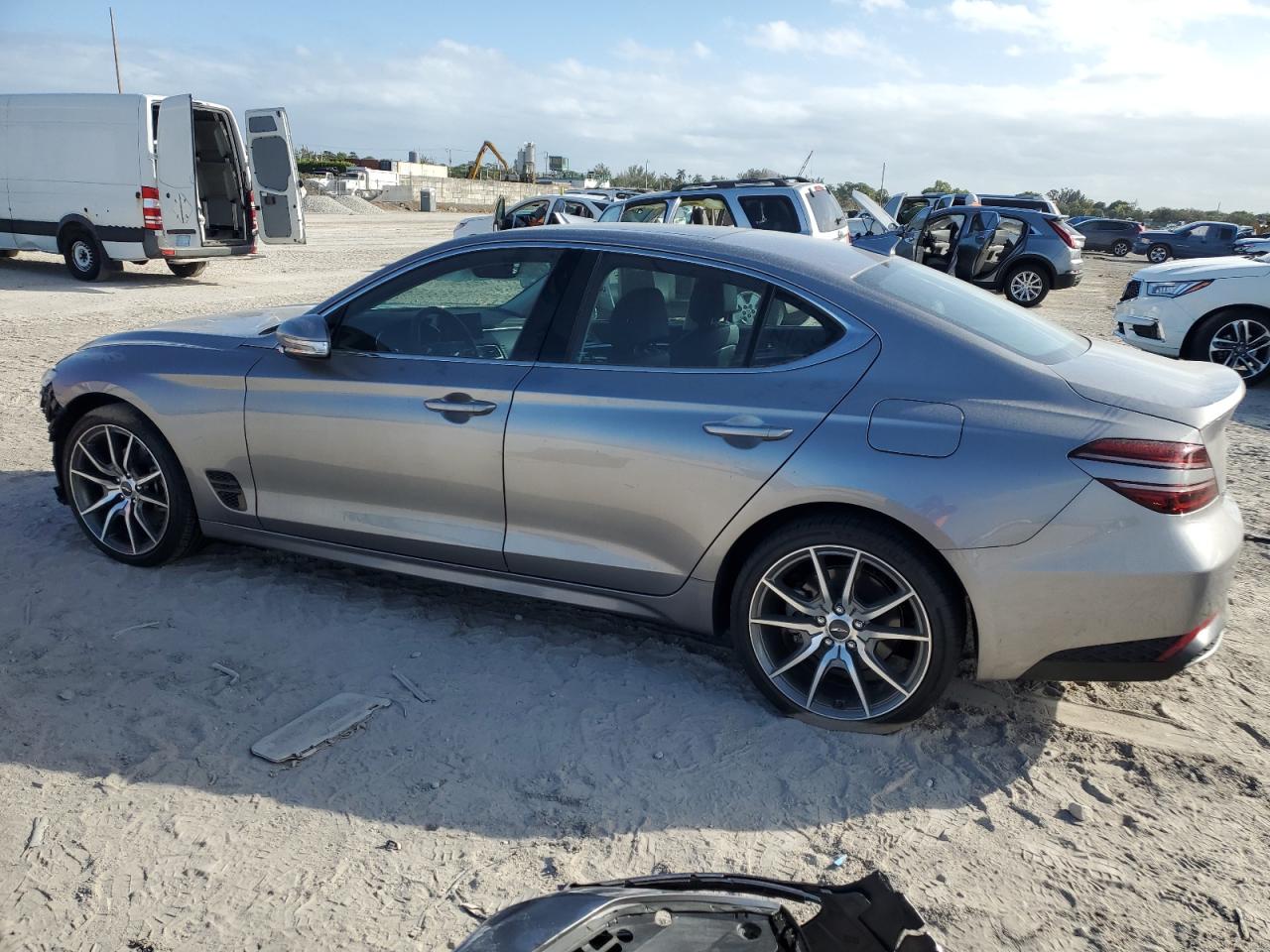 2022 GENESIS G70 BASE VIN:KMTG34TA3NU101875