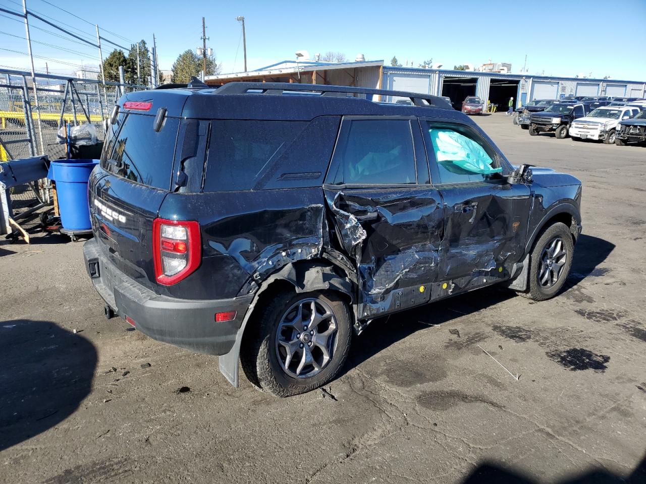 2023 FORD BRONCO SPORT BADLANDS VIN:3FMCR9D9XPRE37963