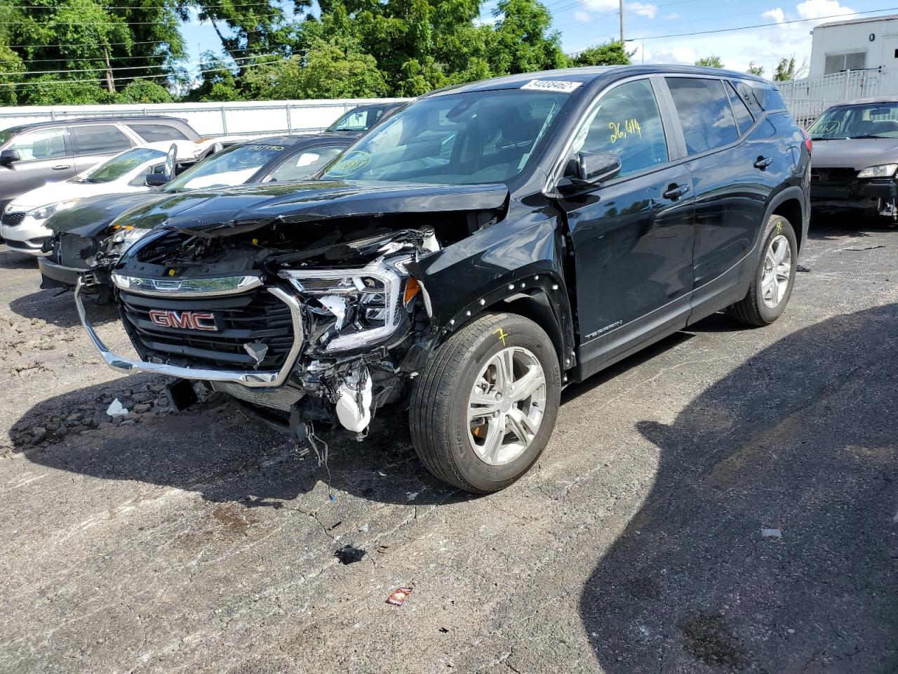 2022 GMC TERRAIN SLE VIN:3GKALMEV4NL143734