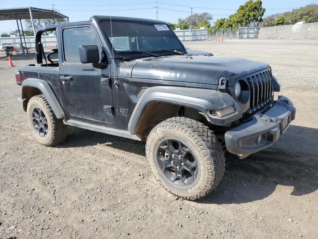 2022 JEEP WRANGLER SPORT VIN:1C4GJXAN4NW225430