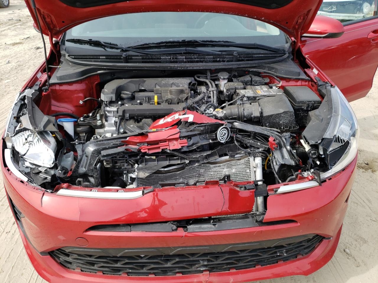 2022 KIA RIO LX VIN:3KPA24AD3NE476085