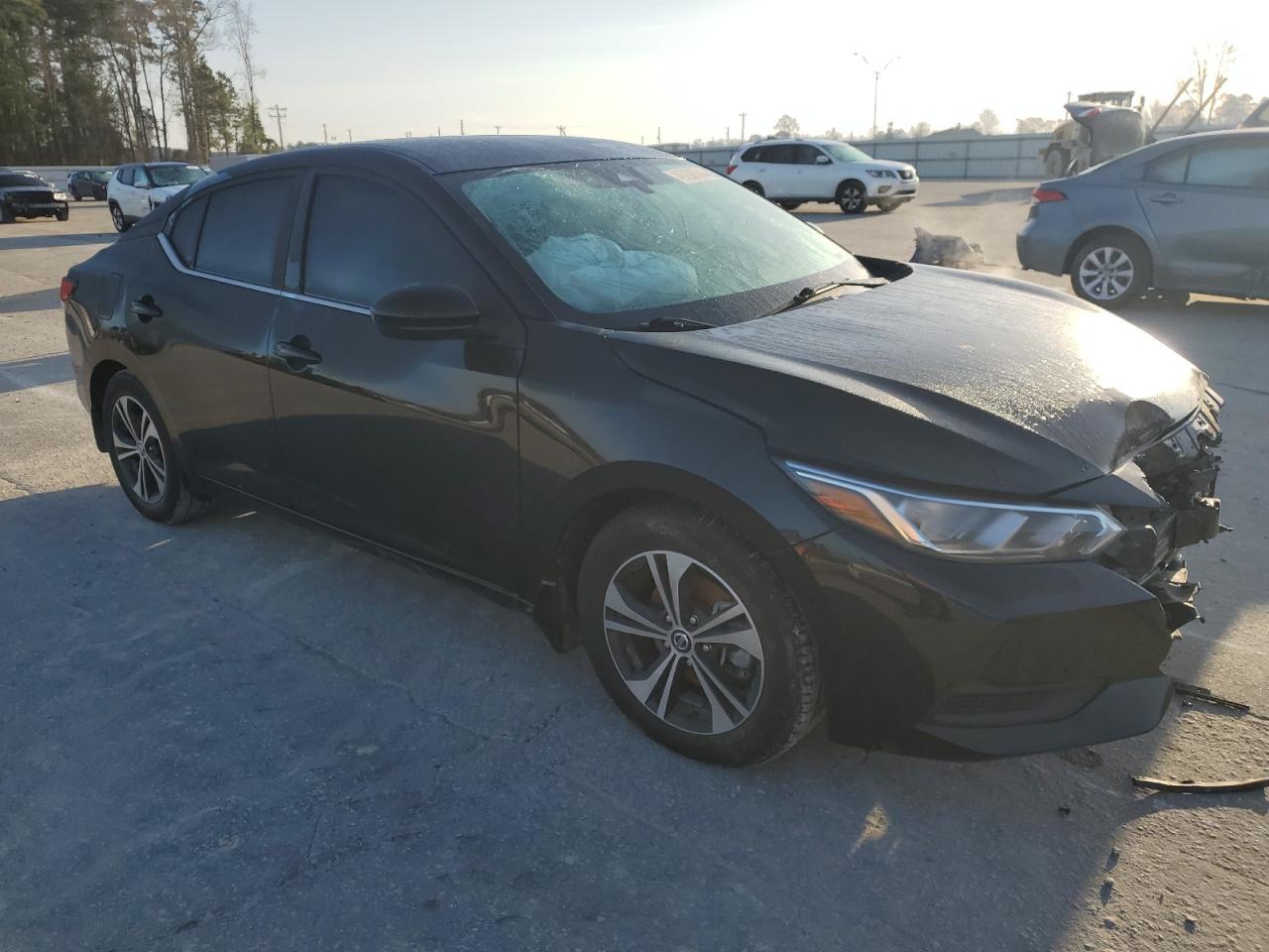 2022 NISSAN SENTRA SV VIN:3N1AB8CV7NY232356