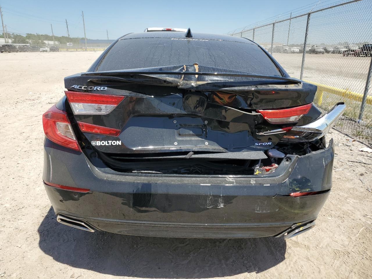2022 HONDA ACCORD SPORT VIN:1HGCV1F37NA118460