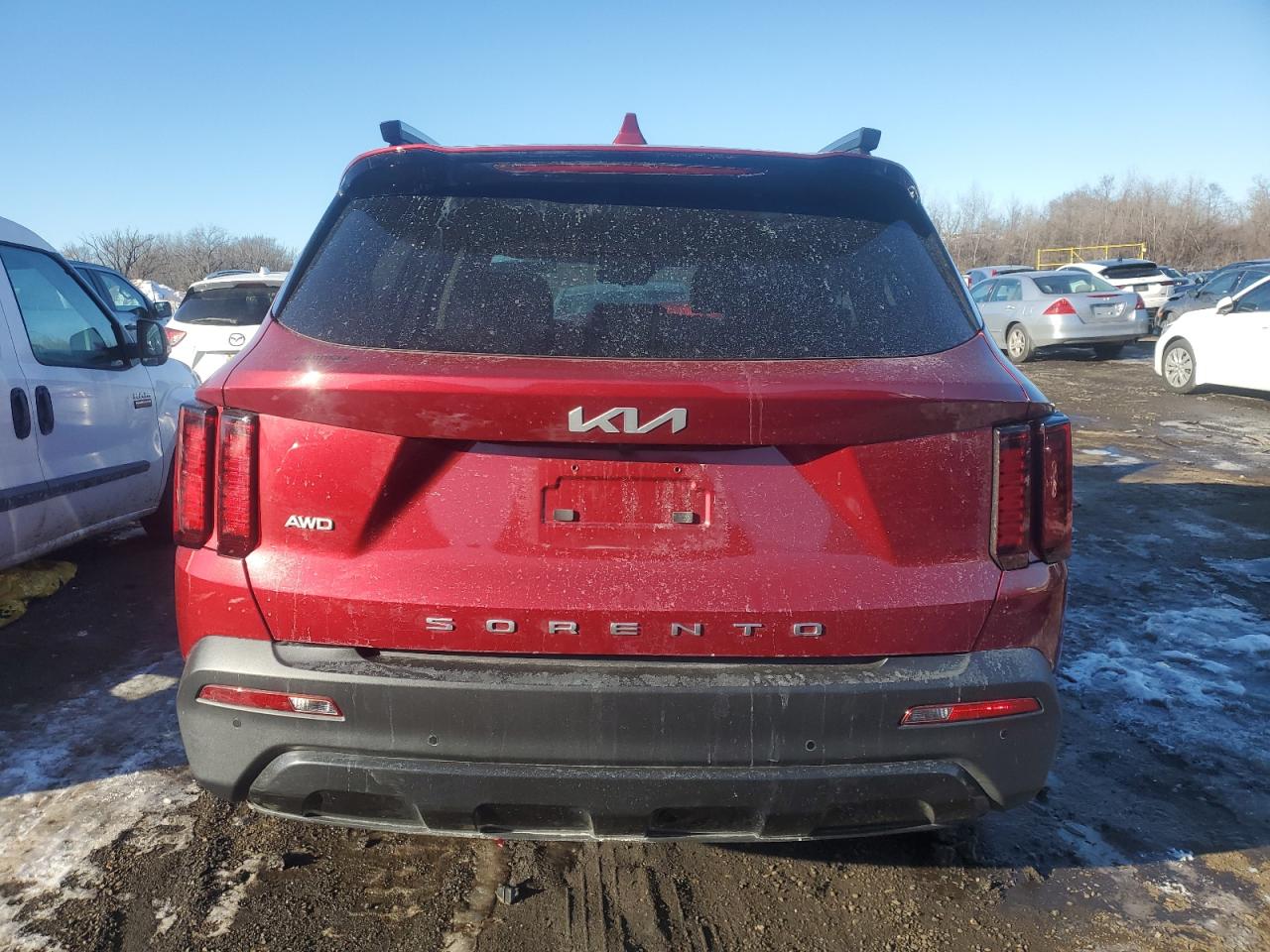 2022 KIA SORENTO S VIN:5XYRLDLC7NG077946