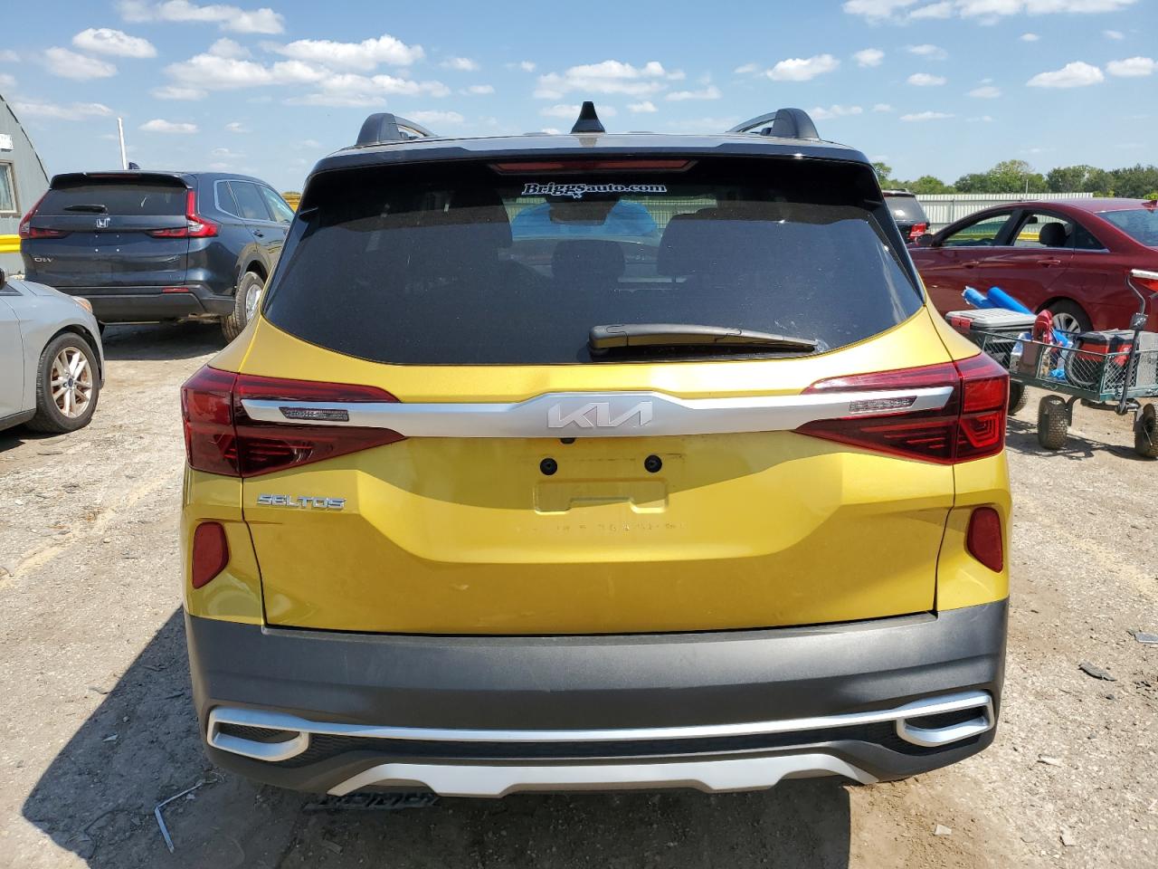 2022 KIA SELTOS NIGHTFALL VIN:KNDEUCA25N7285613