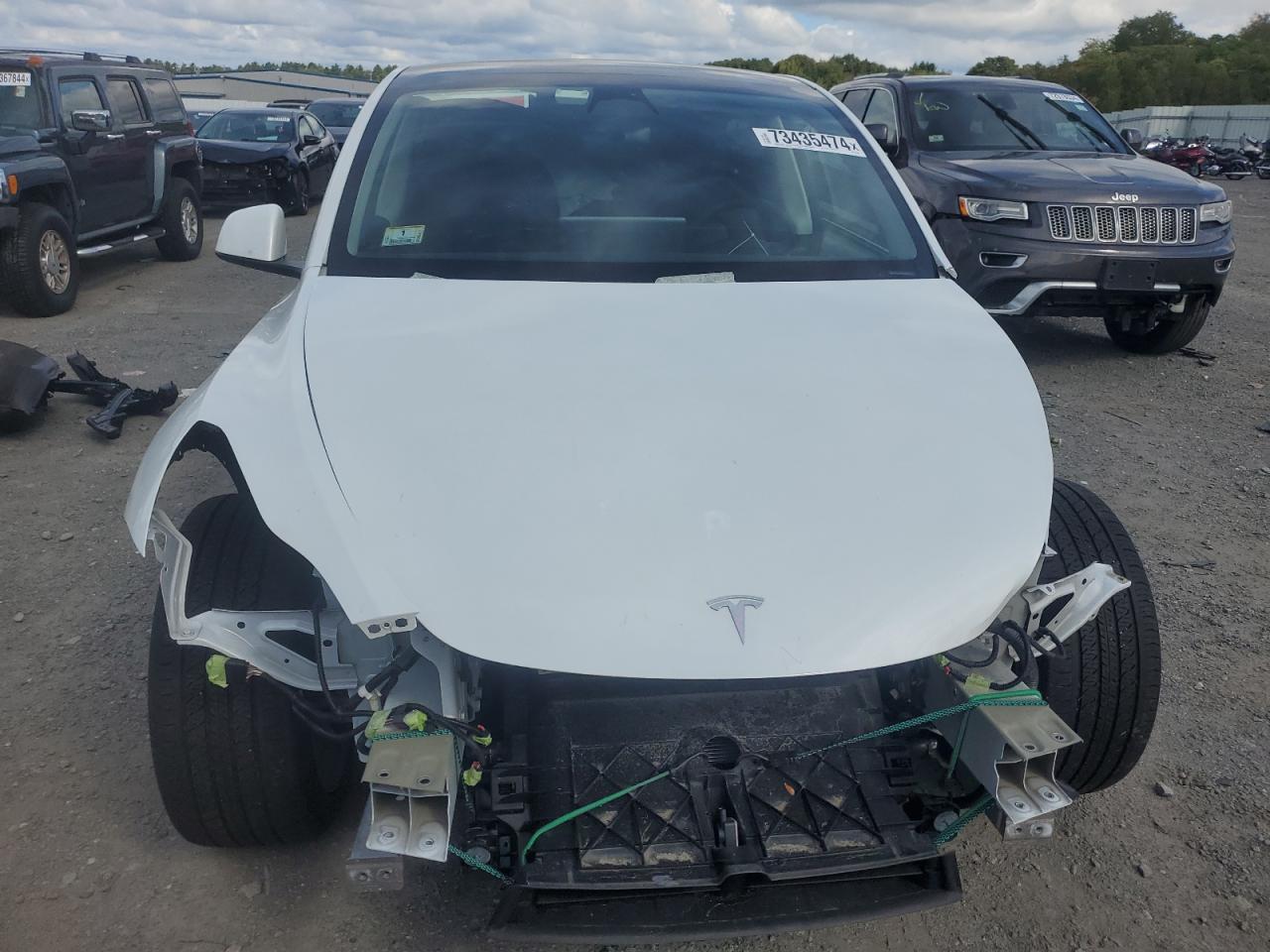 2023 TESLA MODEL Y  VIN:7SAYGAEE3PF612040