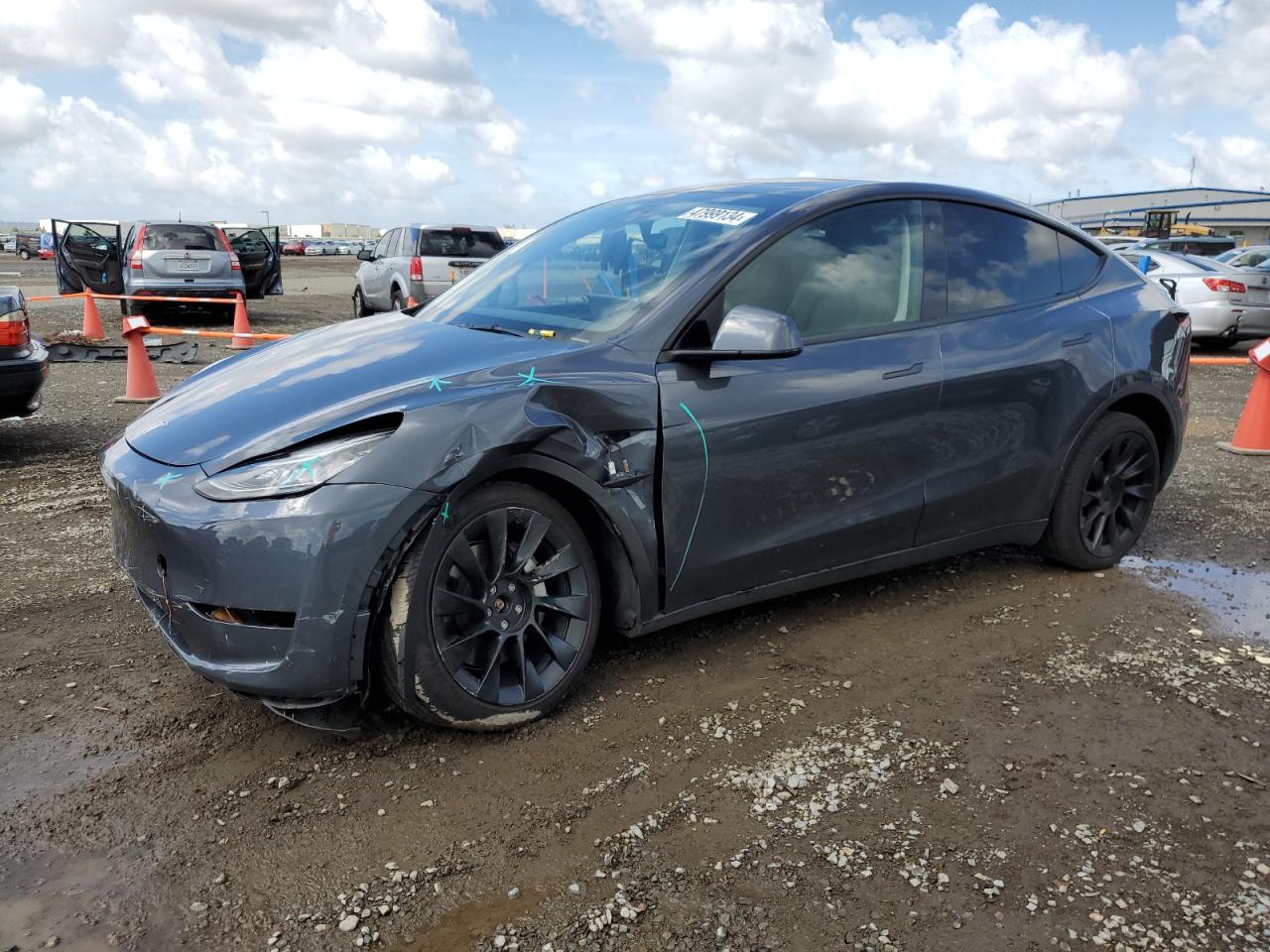 2023 TESLA MODEL Y  VIN:7SAYGDEE8PA045497