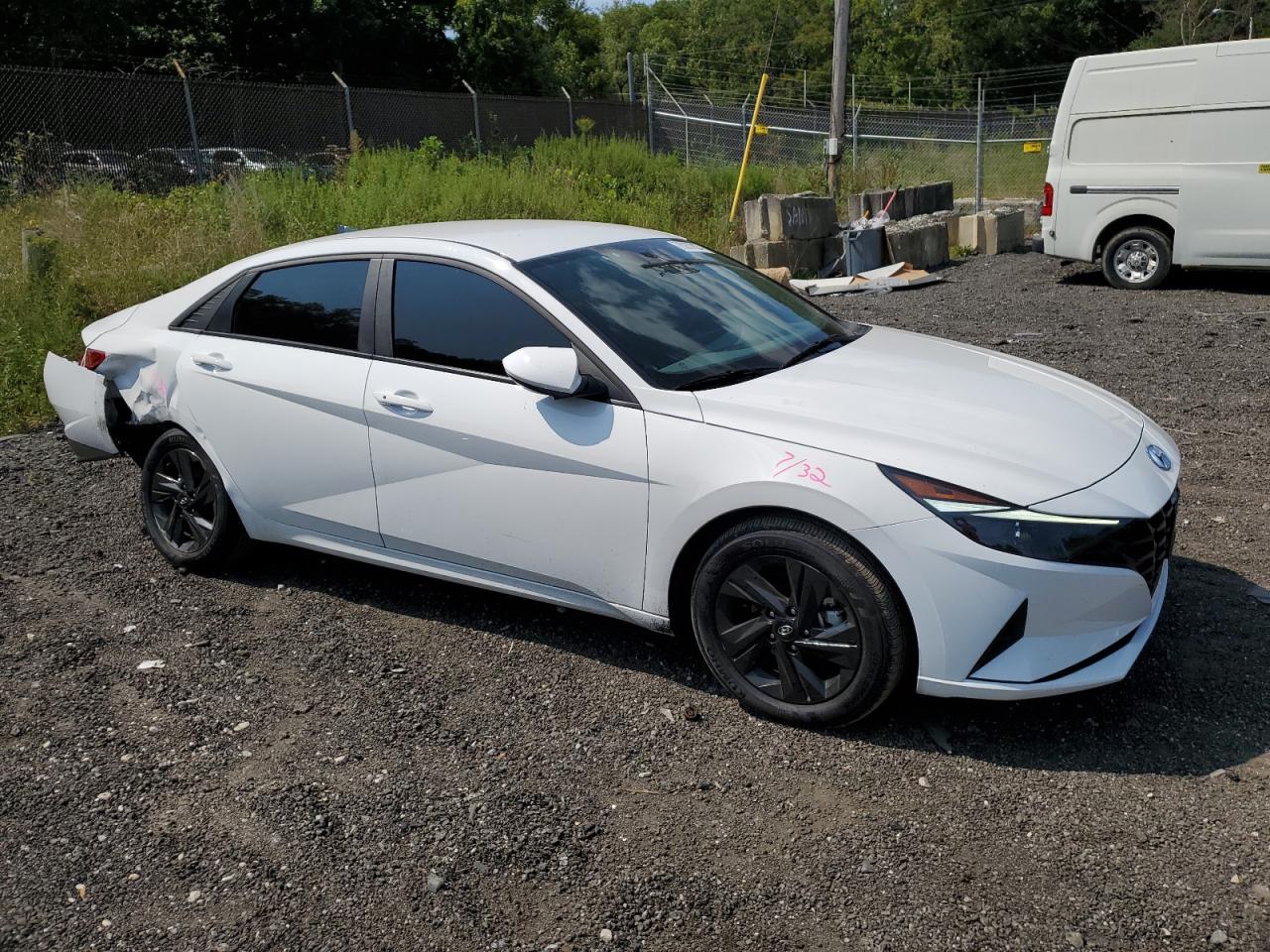 2023 HYUNDAI ELANTRA BLUE VIN:KMHLM4AJ9PU090750