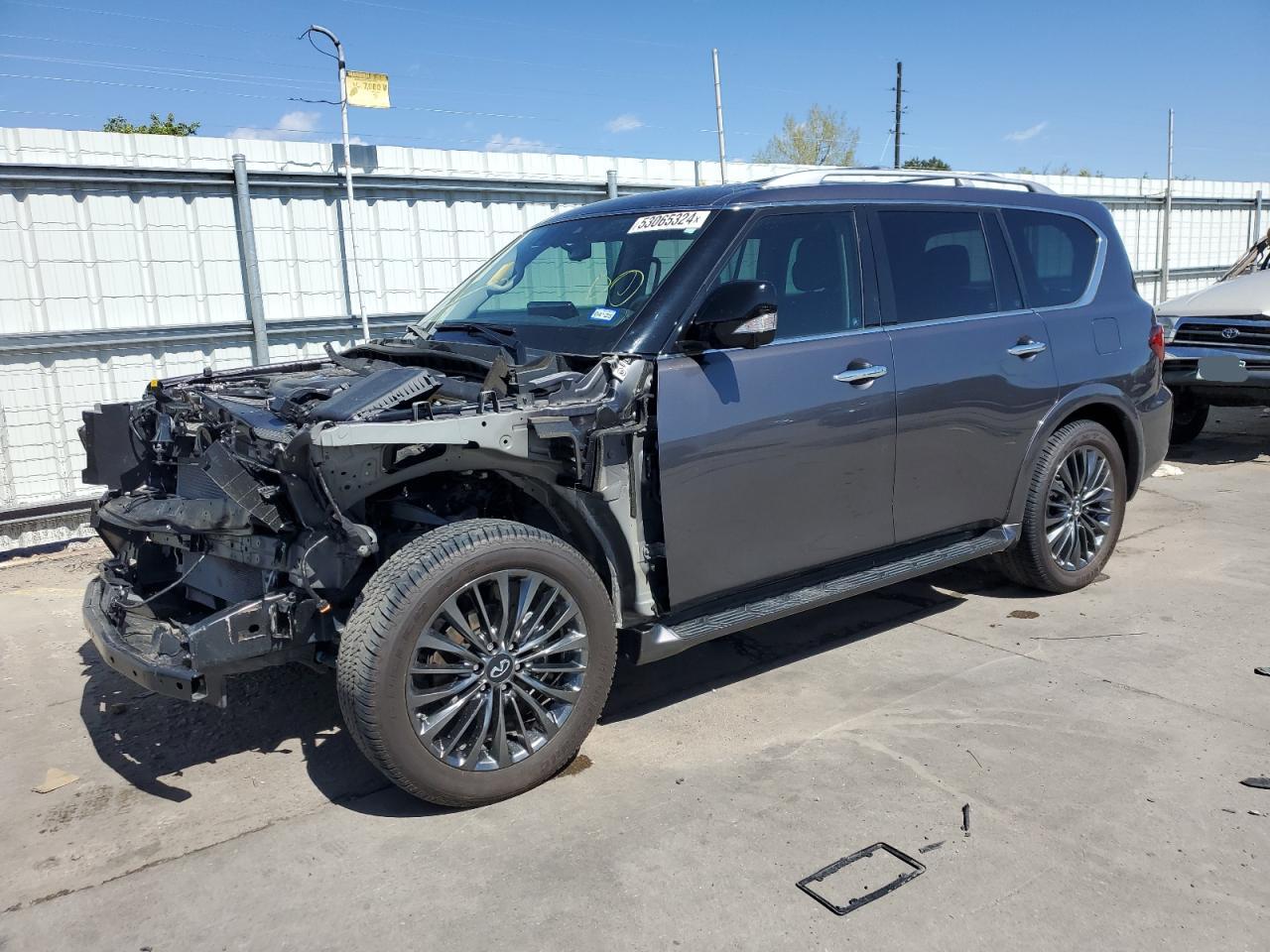 2022 INFINITI QX80 LUXE VIN:JN8AZ2AD0N9870300