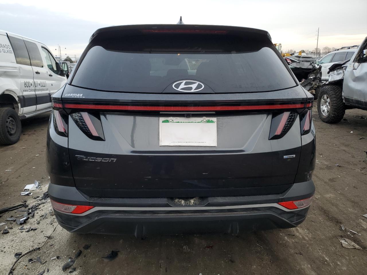 2022 HYUNDAI TUCSON SEL VIN:5NMJBCAE4NH132406