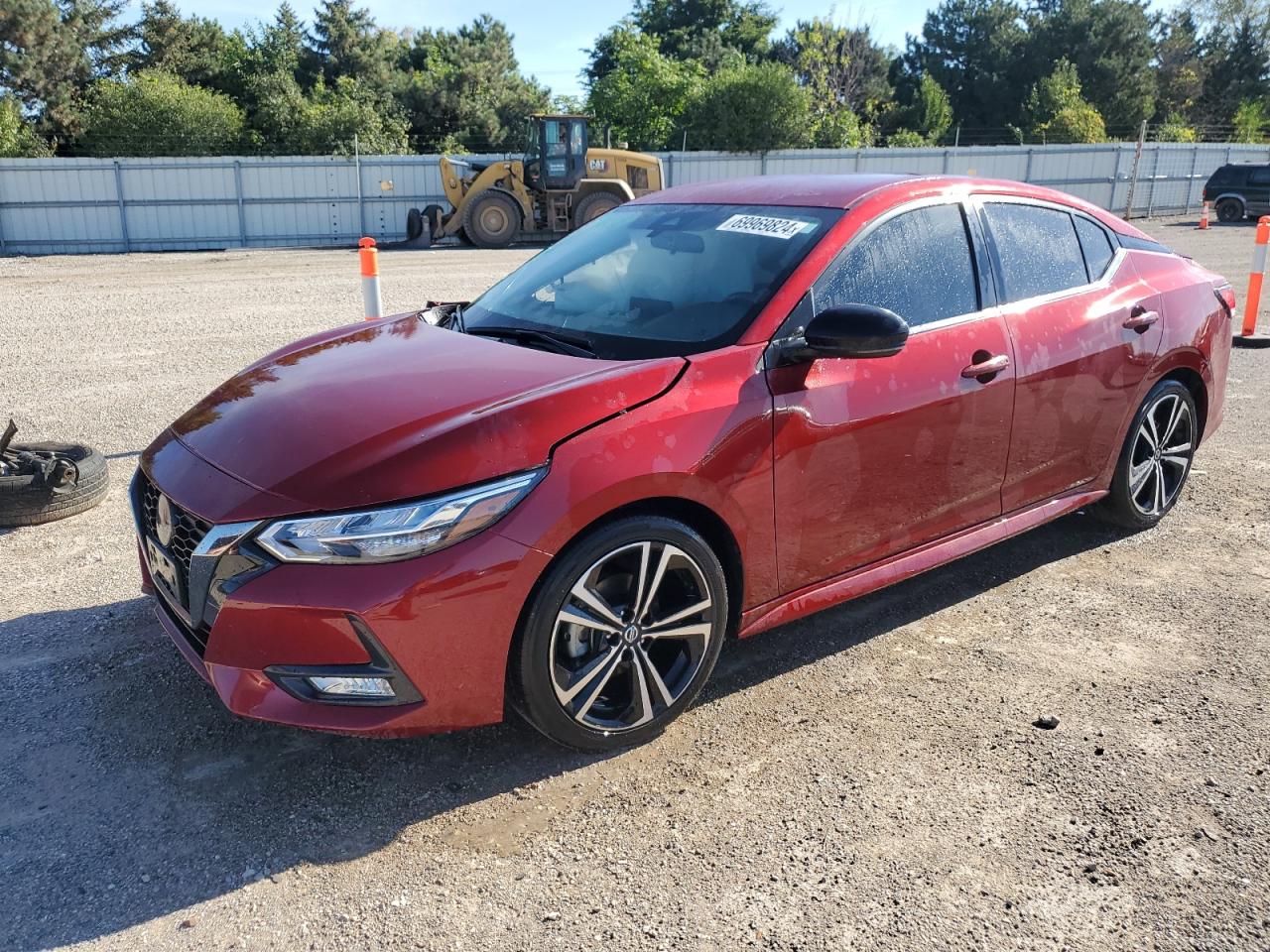 2022 NISSAN SENTRA SR VIN:3N1AB8DV4NY292819