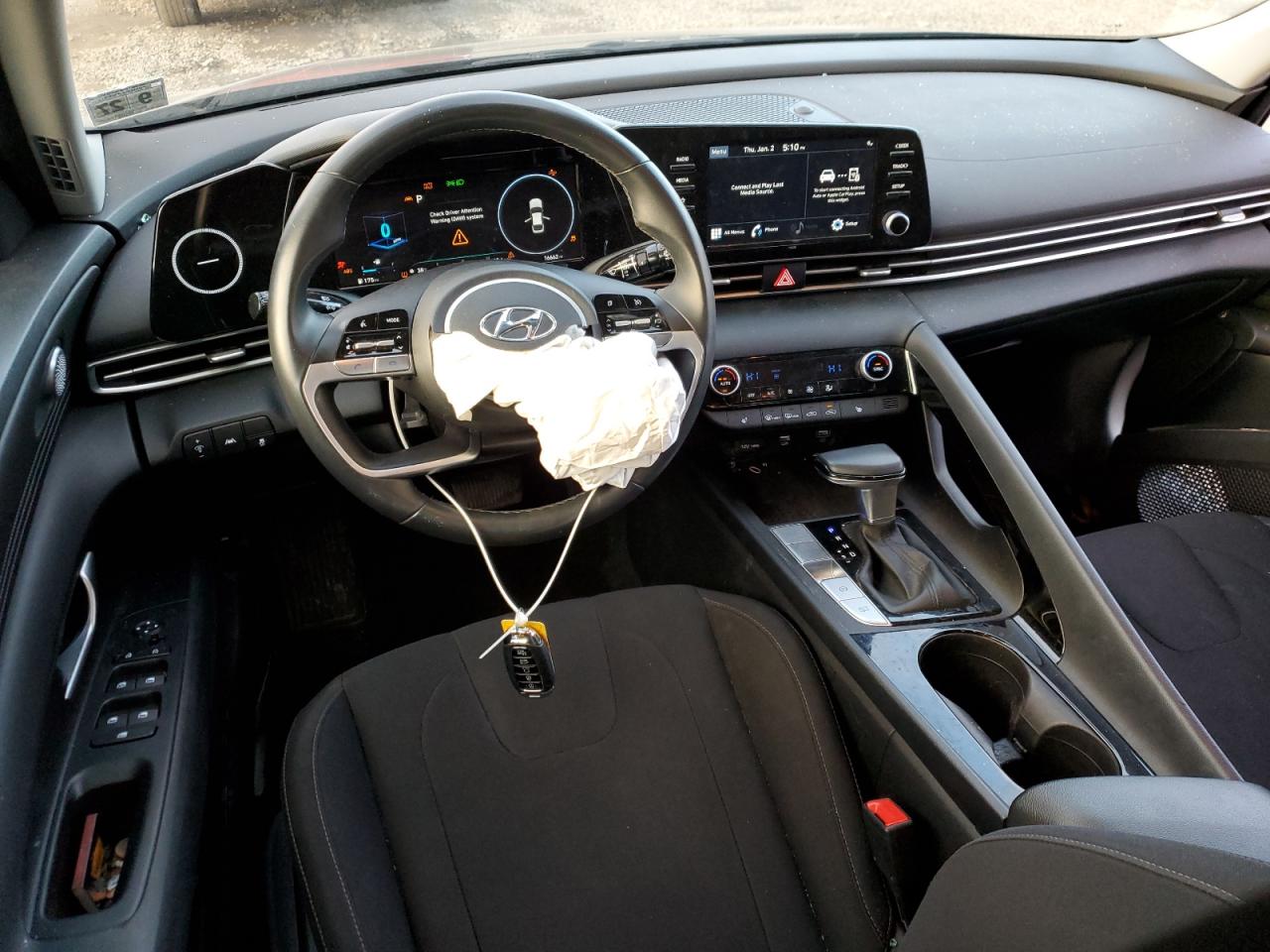 2022 HYUNDAI ELANTRA SEL VIN:5NPLS4AG4NH083856