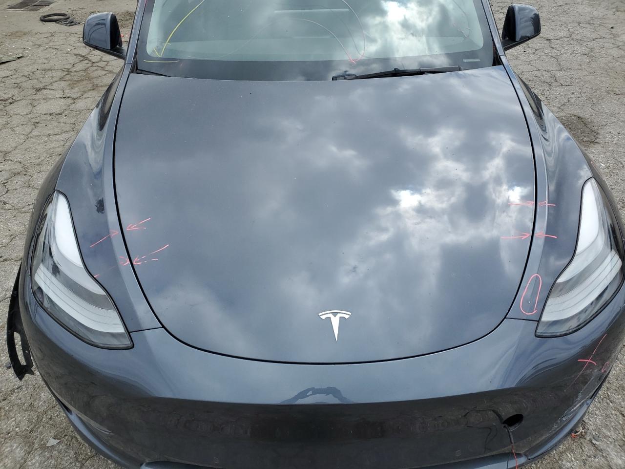 2022 TESLA MODEL Y  VIN:7SAYGDEF3NF406093