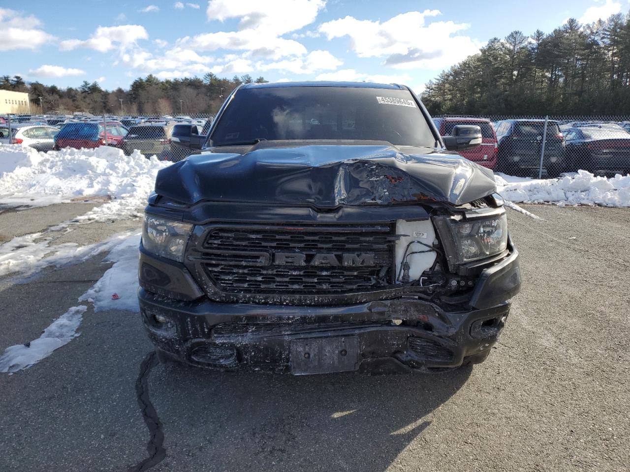 2022 RAM 1500 BIG HORN/LONE STAR VIN:1C6SRFBT0NN154055