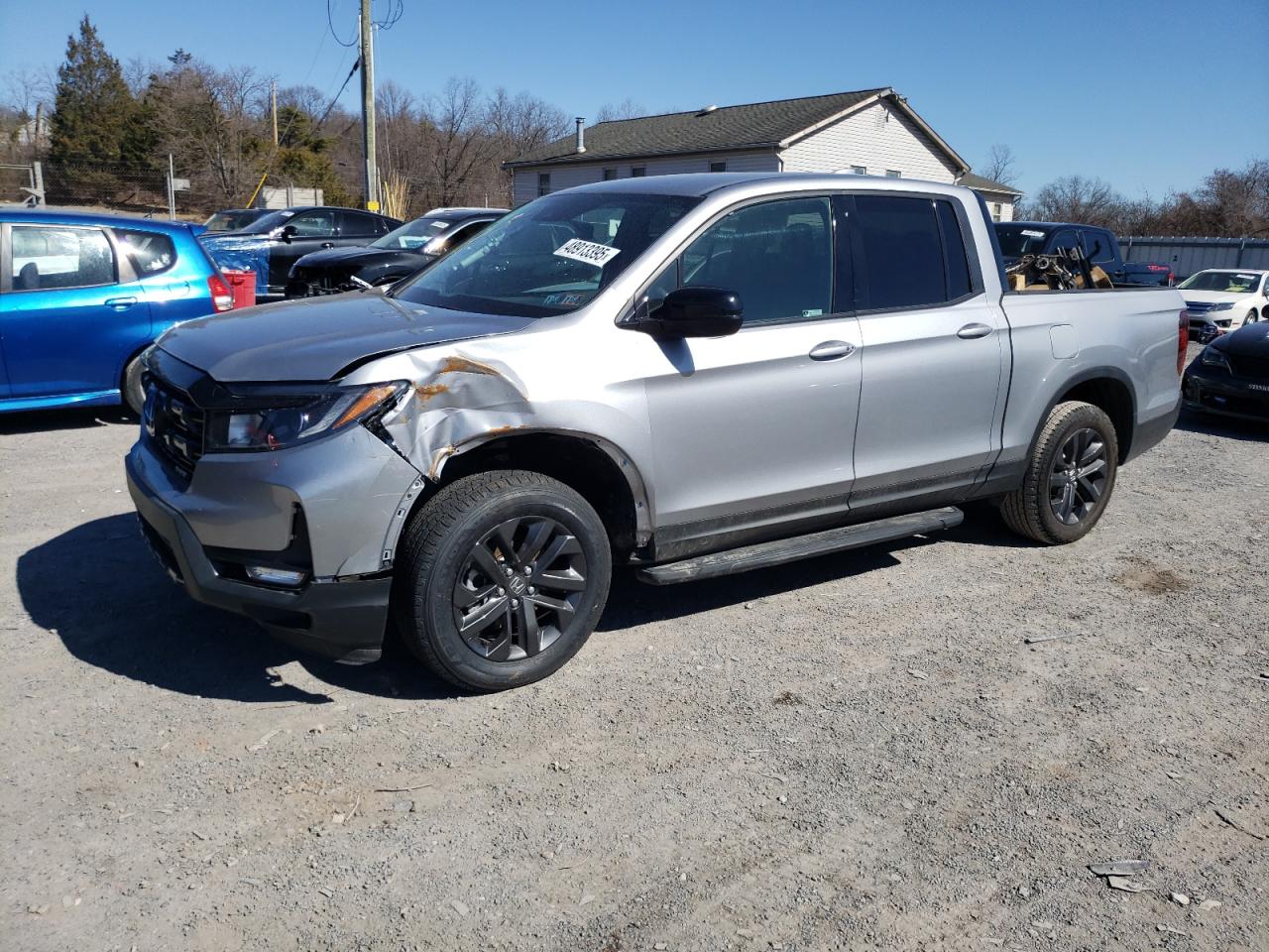 2024 HONDA RIDGELINE SPORT VIN:5FPYK3F1XRB002178